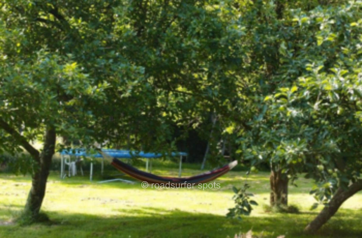 Camping auf dem Bauernhof, privater Stellplatz