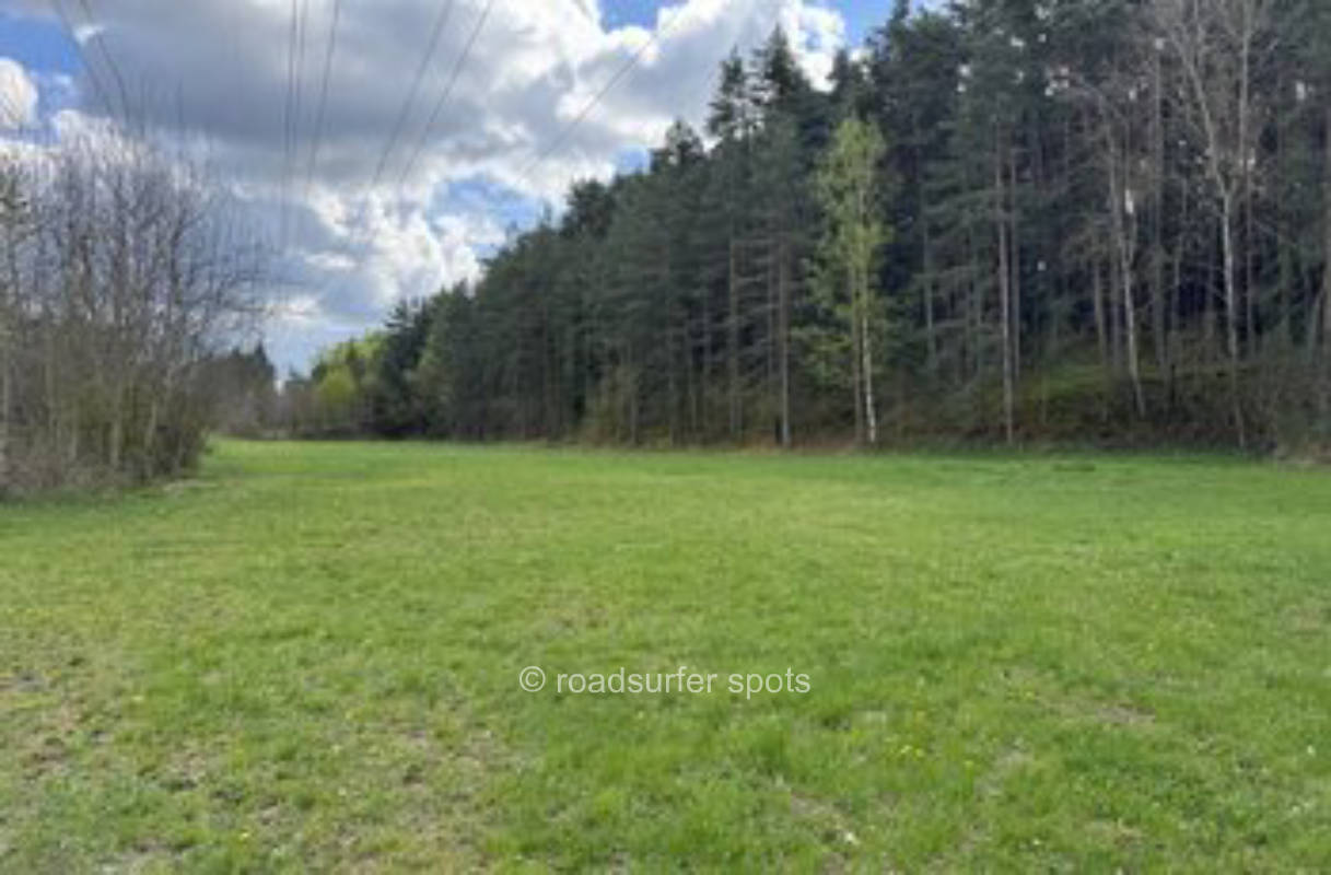 Camping in Alleinlage am Waldrand