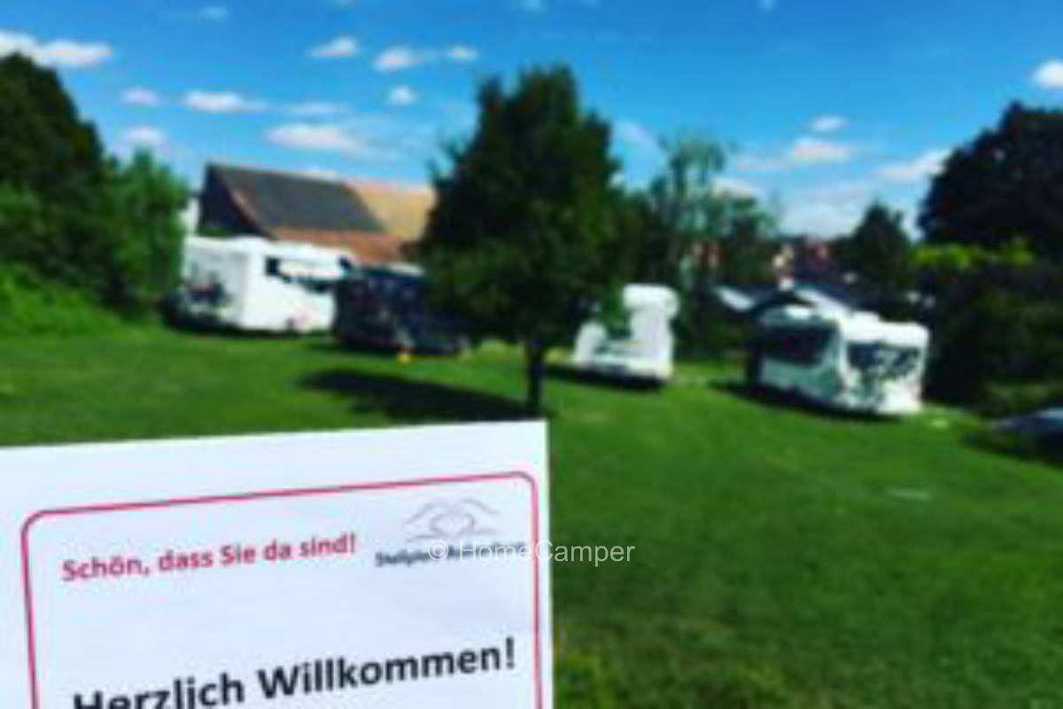 Privater Platz in Rothenburg ob der Tauber