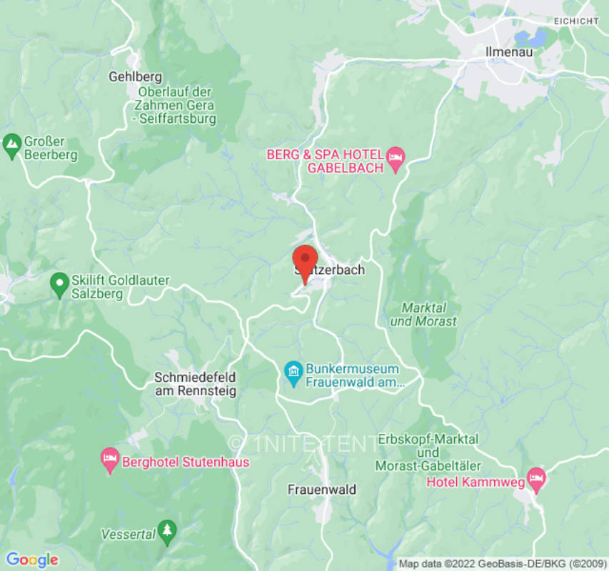 Zeltplatz in Stützerbach