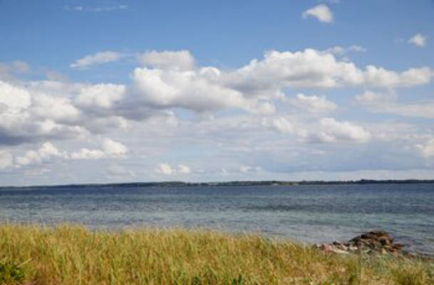 Camping directly by the sea