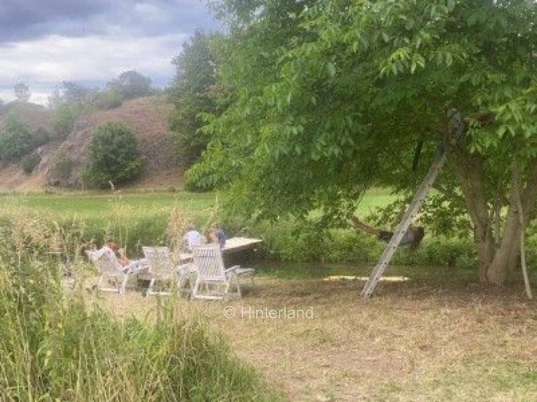Happy by the Stream – Campsite on the Wiesent