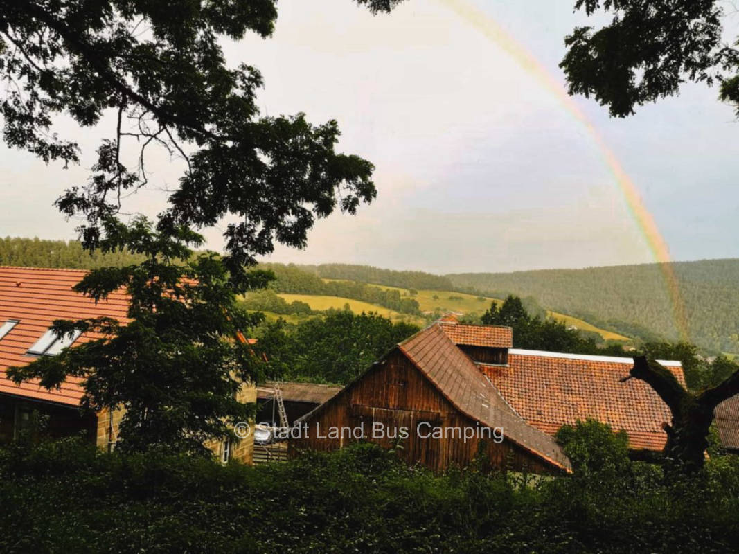 Auf dem Gut Dörnhof Kulmbach - Stellplatz Drei