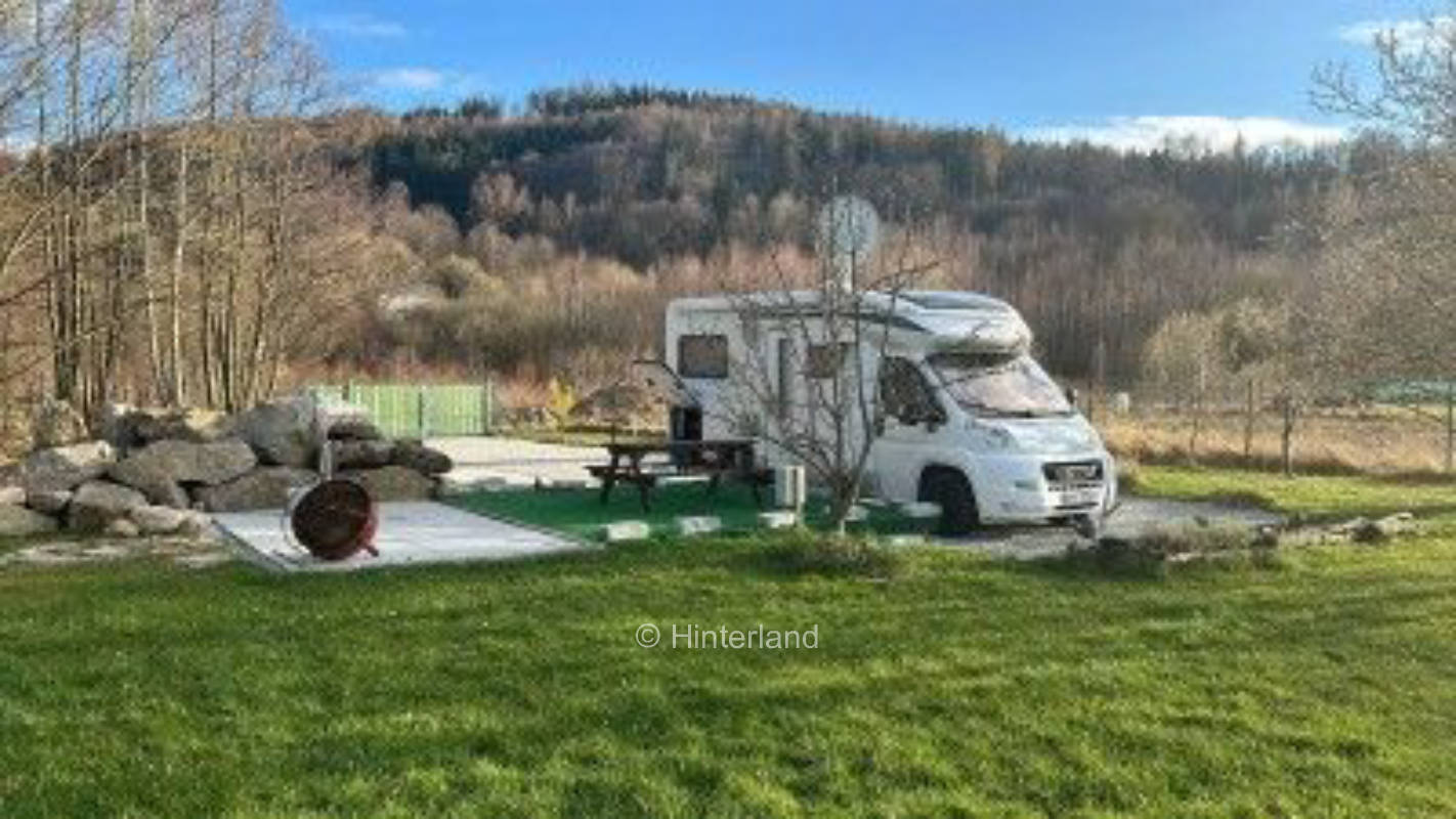 Campsite Sosnówka (Seidorf) in Giant Mountains, privater Stellplatz