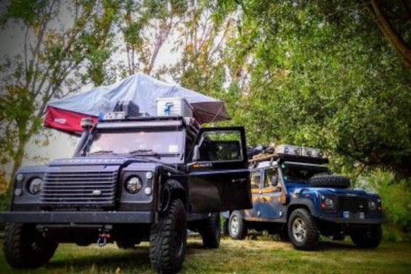 Camping and canoeing between castles and wine