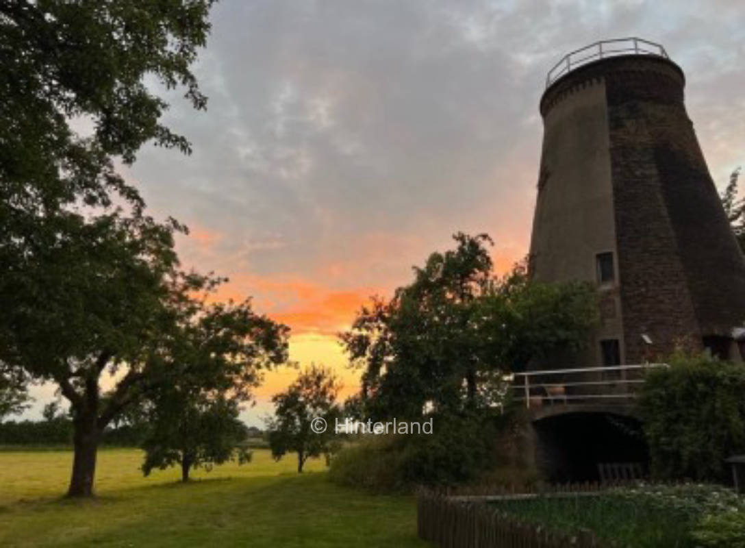 Camping at the mill tower in Walstedde/Münsterland