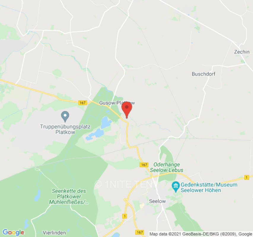 Campground in Gusow-Platkow