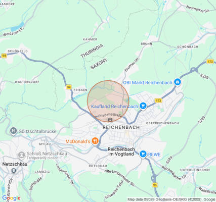 Campground in Reichenbach in Vogtland