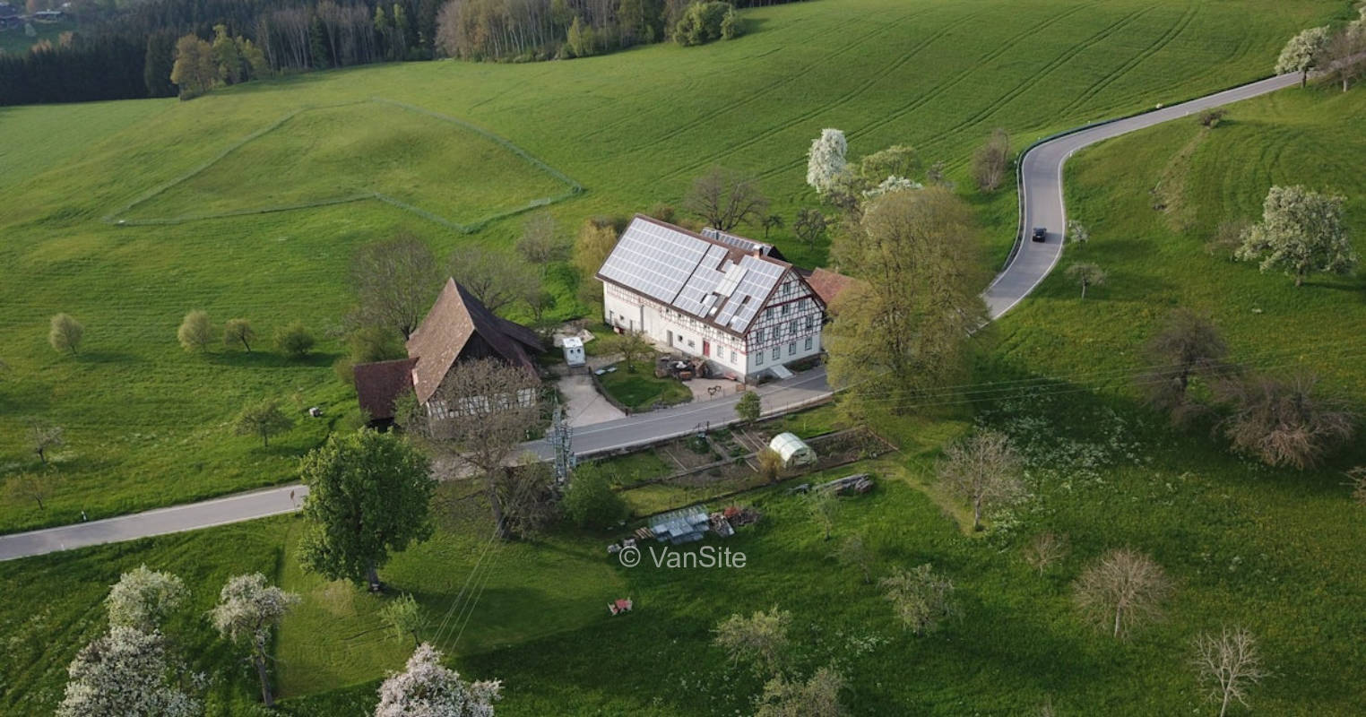 Under apple trees - next to Korni, Hedwig and Co.