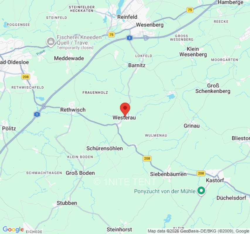 Zeltplatz in Westerau
