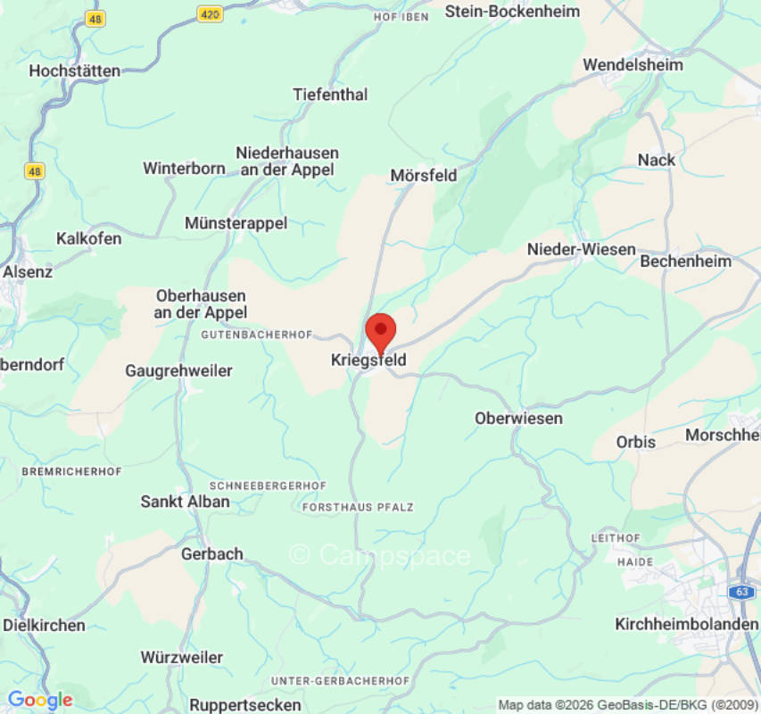 Landluft schnuppern in der Nordpfalz (Campspace 13567)