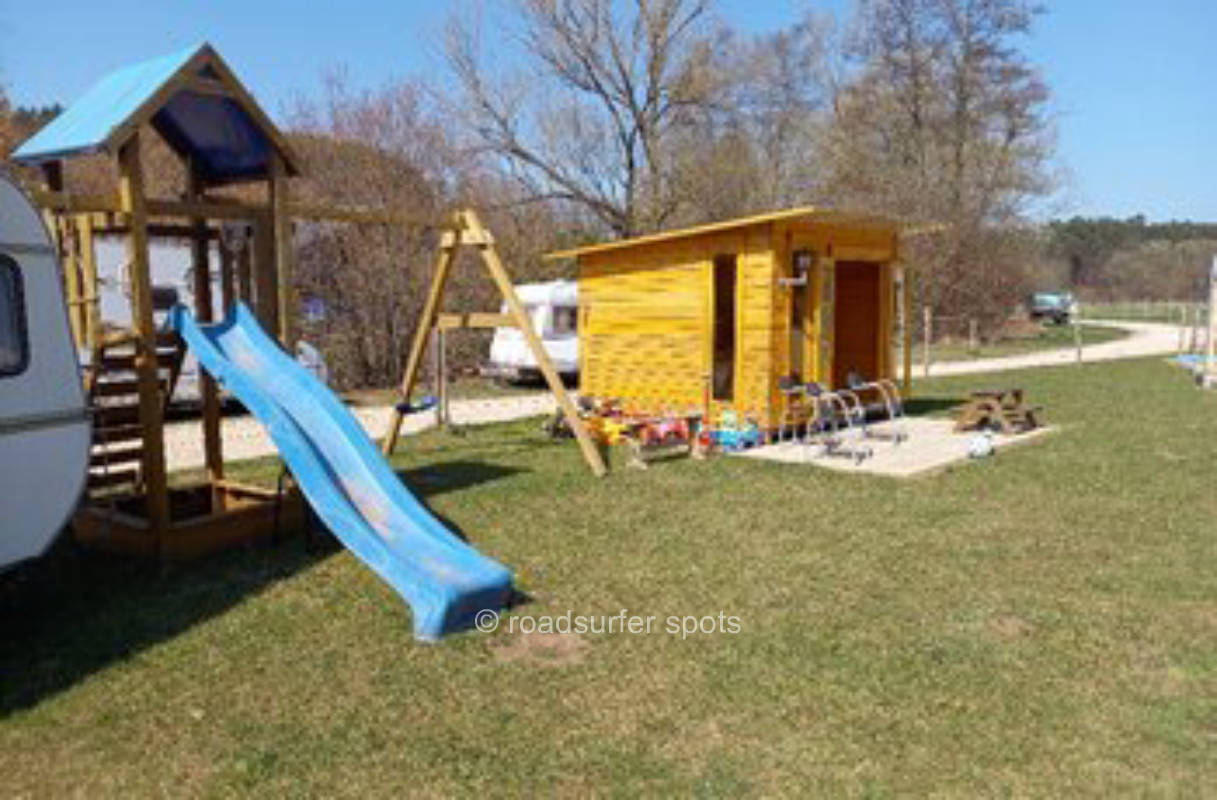 Camping beim fränkischen Seenland 