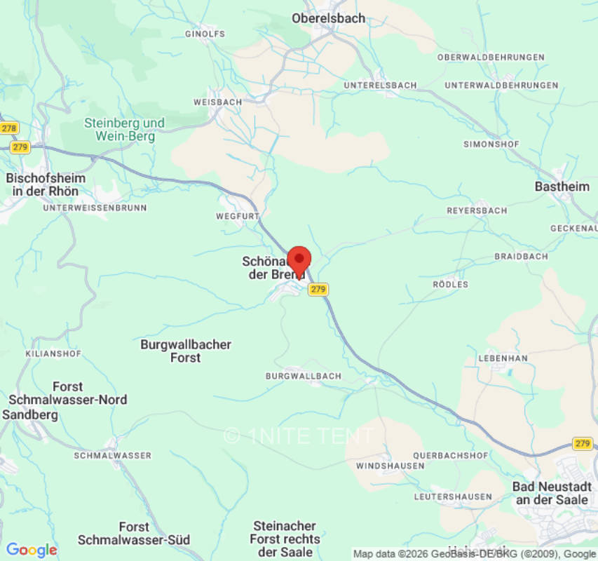 Zeltplatz in Schönau an der Brend