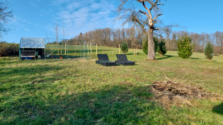 Idyllisch sicher am dorfrand