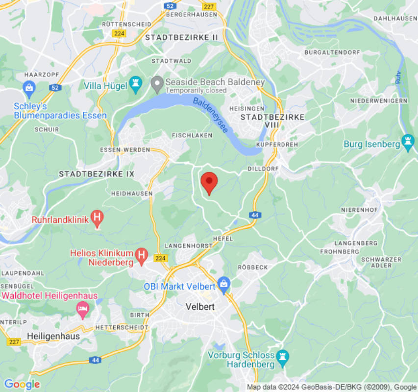 Zwischen Wald und Feldern am Baldeneysee