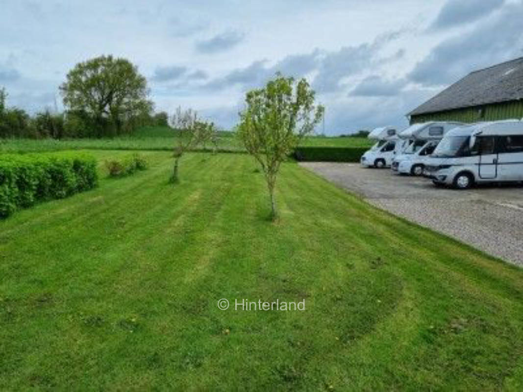 Bauernhof nahe der Ostsee an der Apenrader Förde, privater Stellplatz