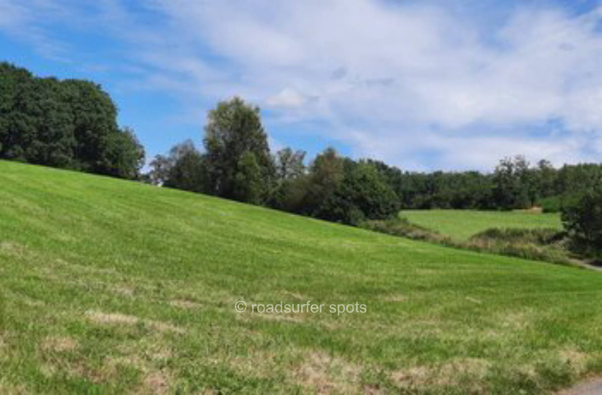 Camping mit Waldblick in Wenden