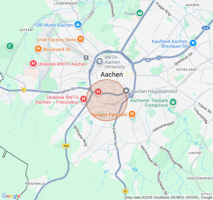 Zeltplatz in Aachen