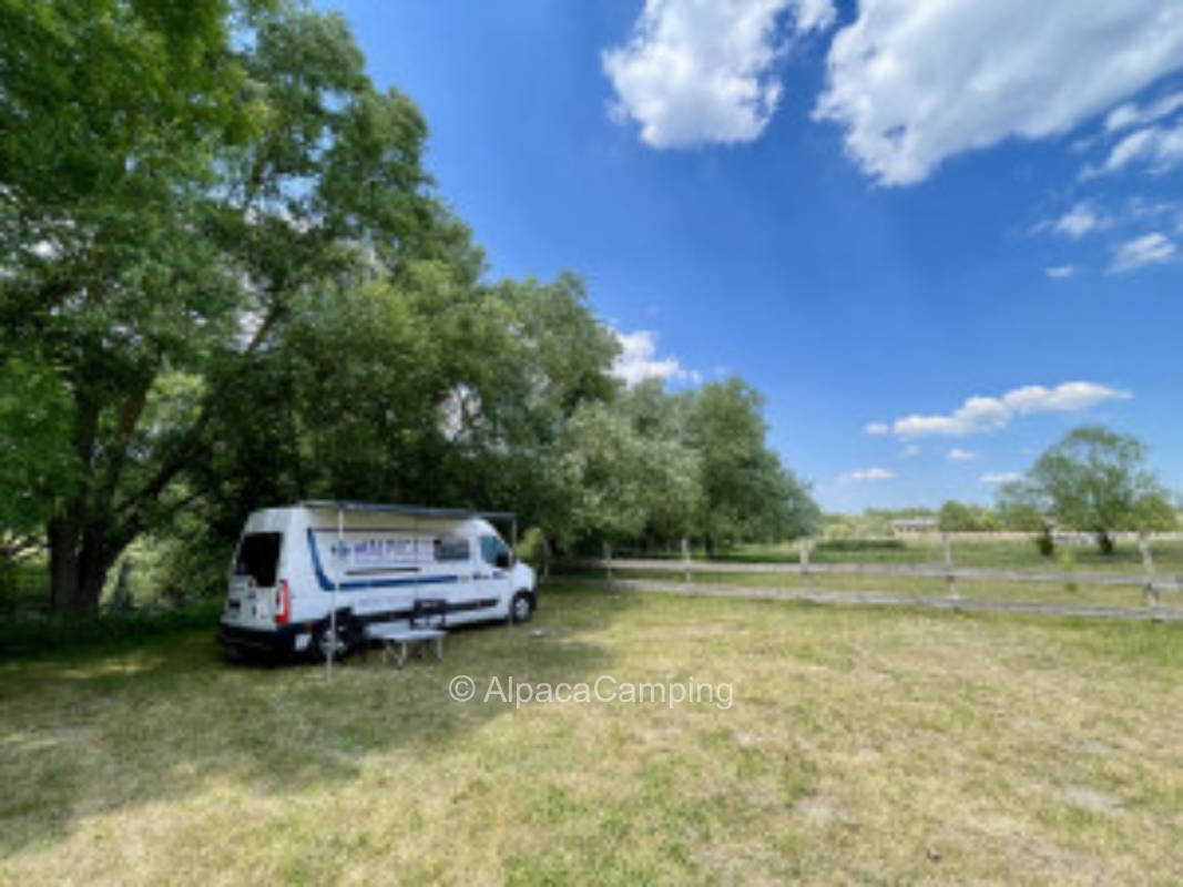 Camping in nature village on the Warnow #1