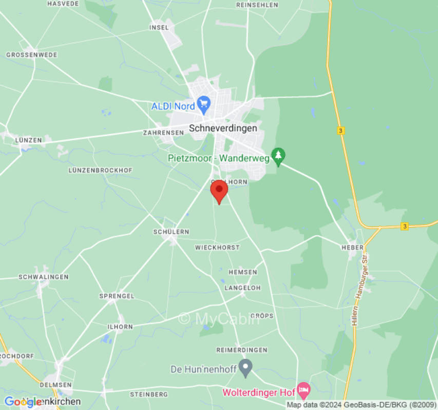 Idyllischer Wohnmobilstellplatz beim Pietzmoor