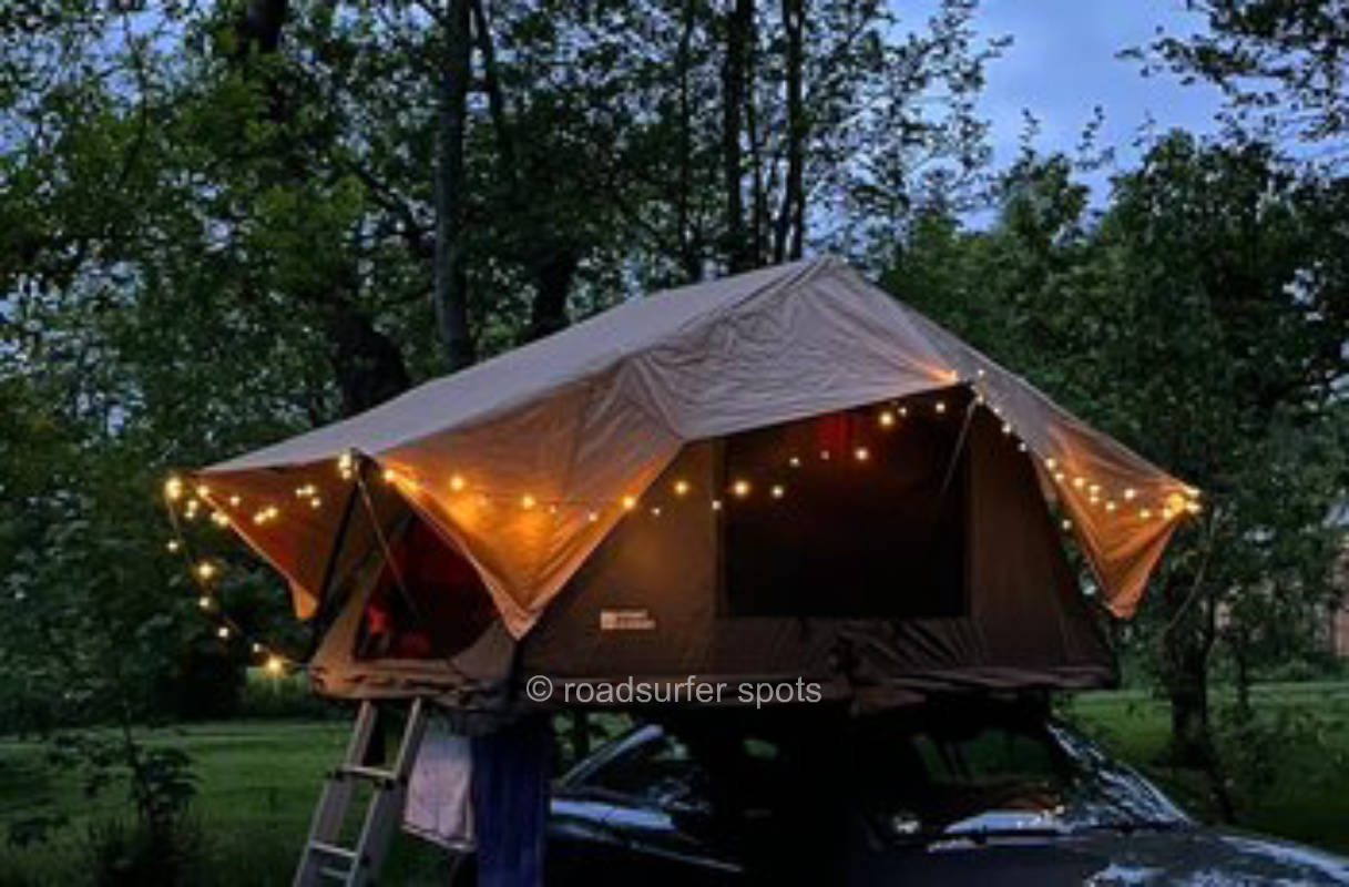 Idyllischer Gartenplatz