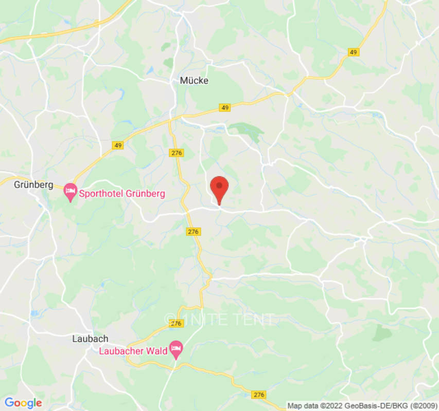 Campground in Grünberg, privater Stellplatz