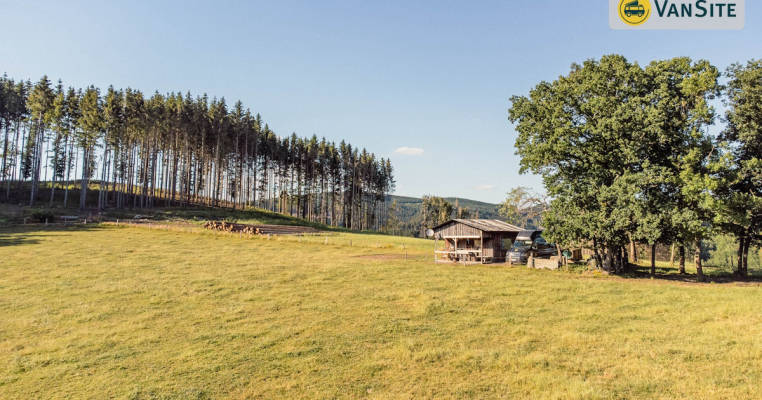 Hill view at the hut