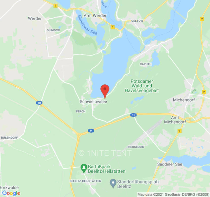 Zeltplatz in Schwielowsee
