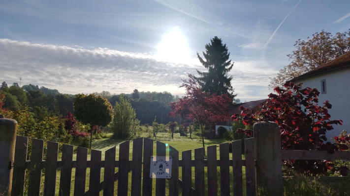 Minicamp on former farm with sanitary facilities & electricity, close to public swimming pool (Campspace 28598)