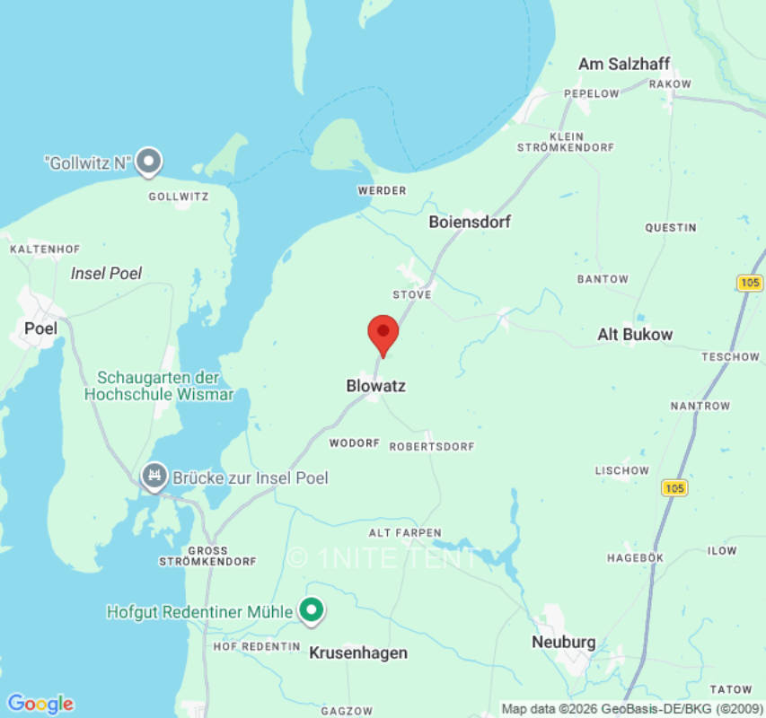 Zeltplatz in Blowatz