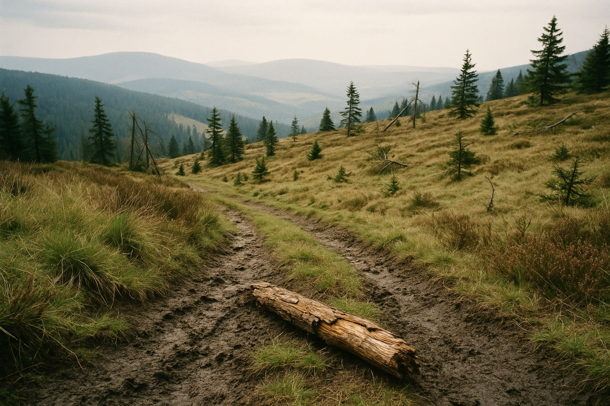 The Ore Mountains – AI-generated illustrative image