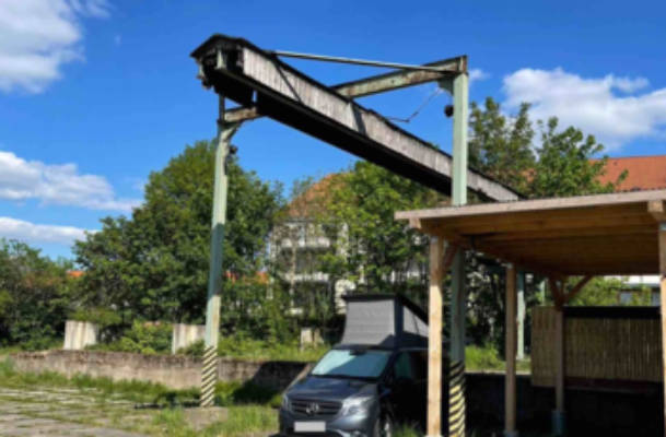 Camping Stellplatz der Dinge
