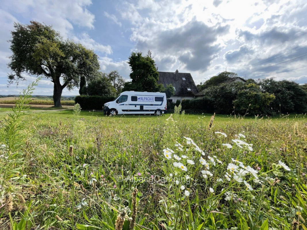 Idyllic single parking space in Bretten