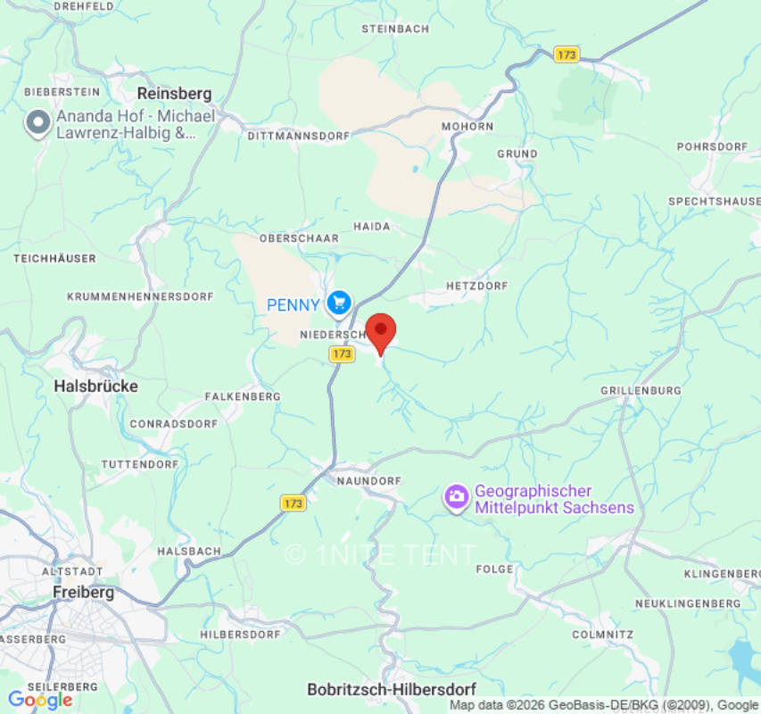 Zeltplatz in Halsbrücke