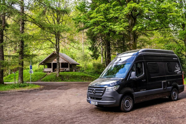 Wohnmobilstellplatz am tiergruble