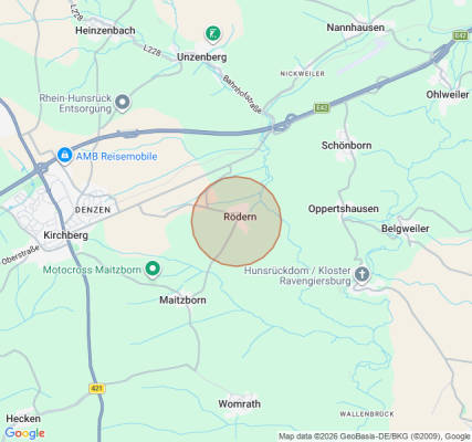 Camping site in Rödern