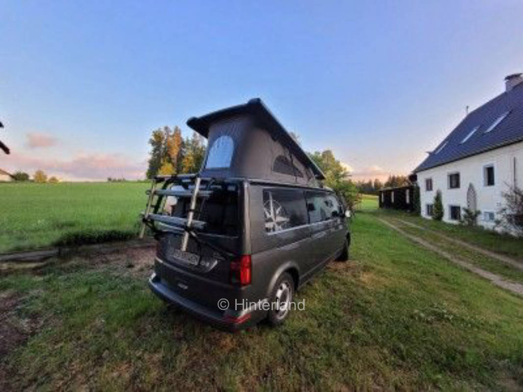 Pitch at the entrance to the wild romantic Wellert