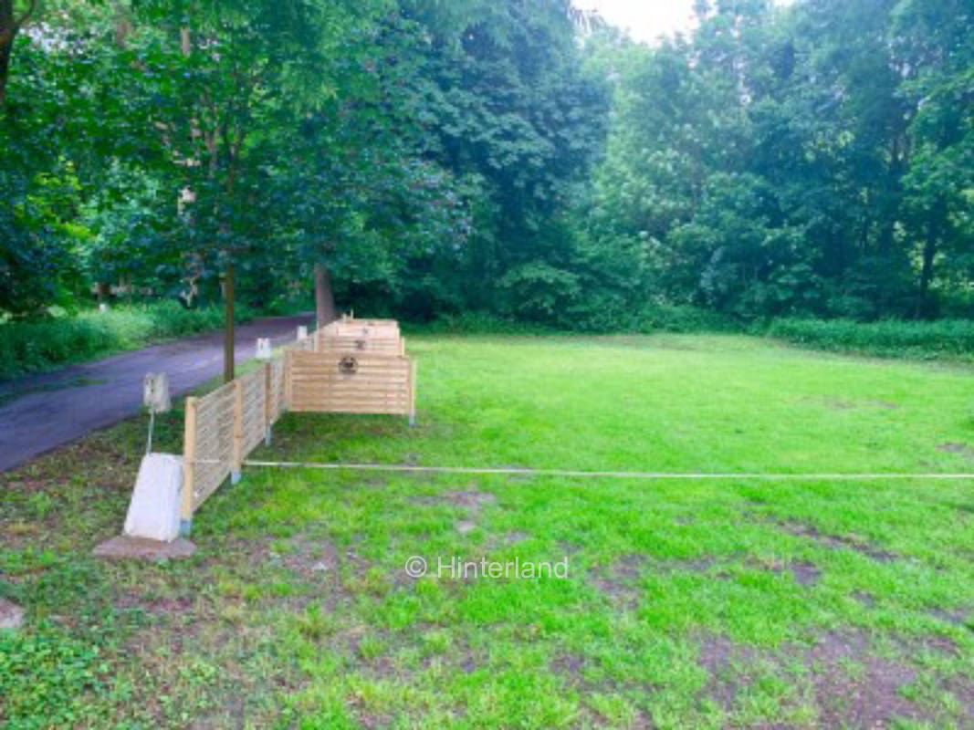 Naturcamp auf einer kleinen Insel vor Stralsund