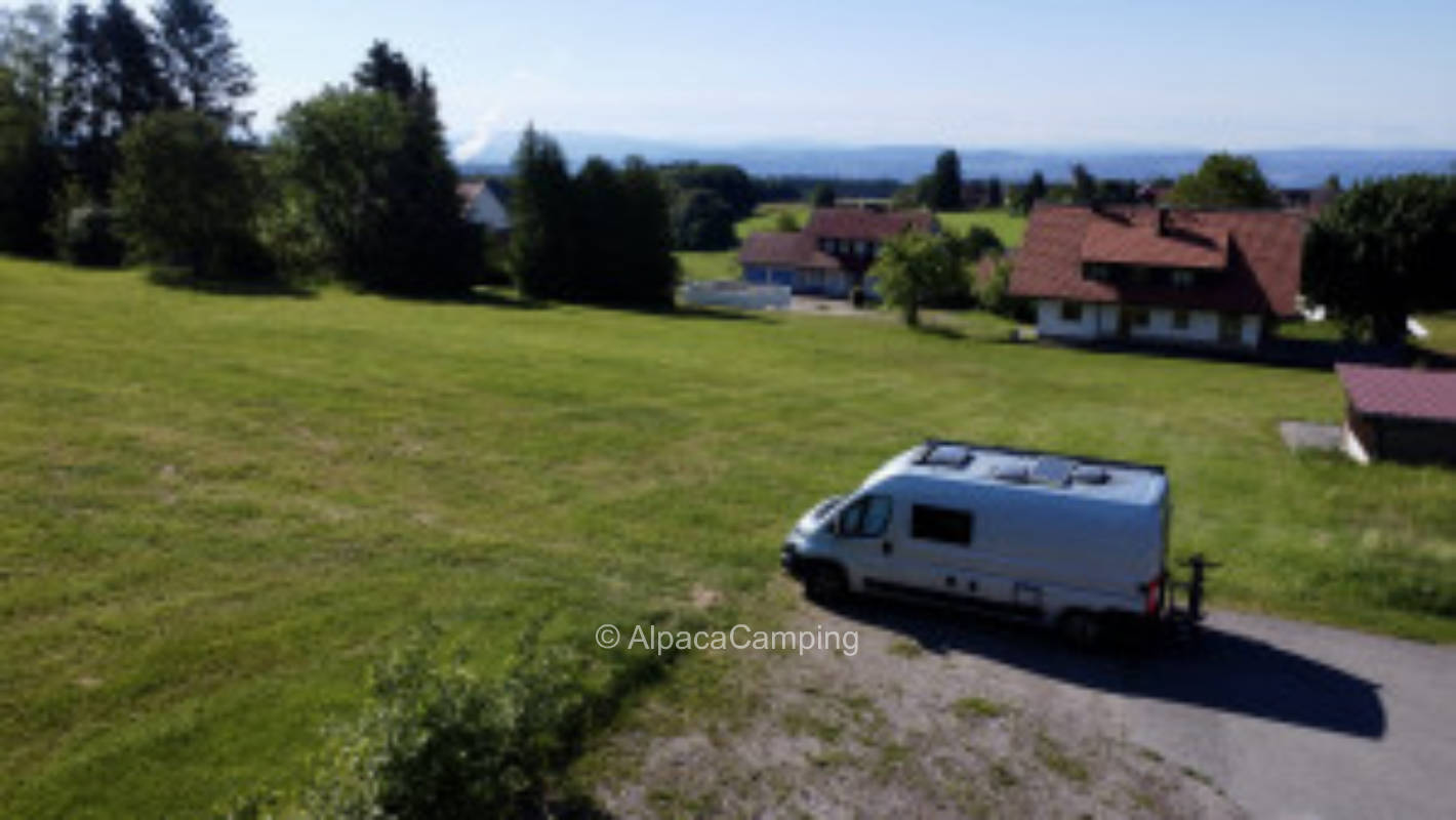 Camping mit Aussicht auf die schweizer Berge #2