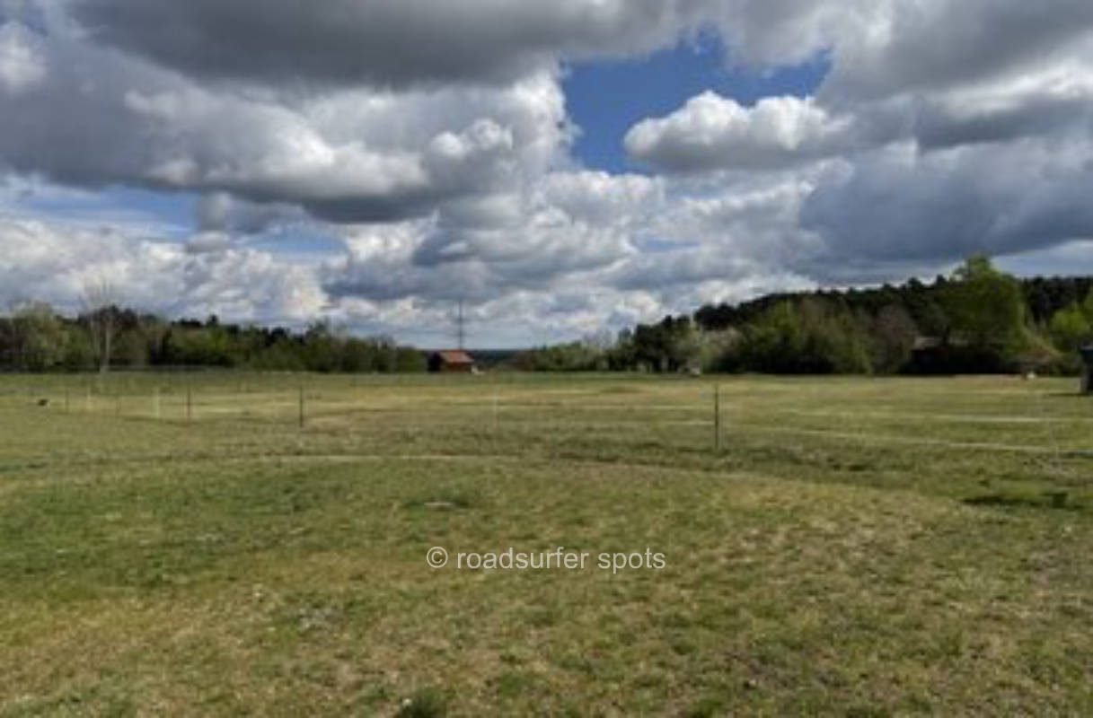 Ruhiges Camping in der Natur