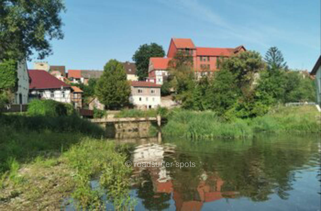 Stadtmauerzeltplatz mit Blick auf Werra
