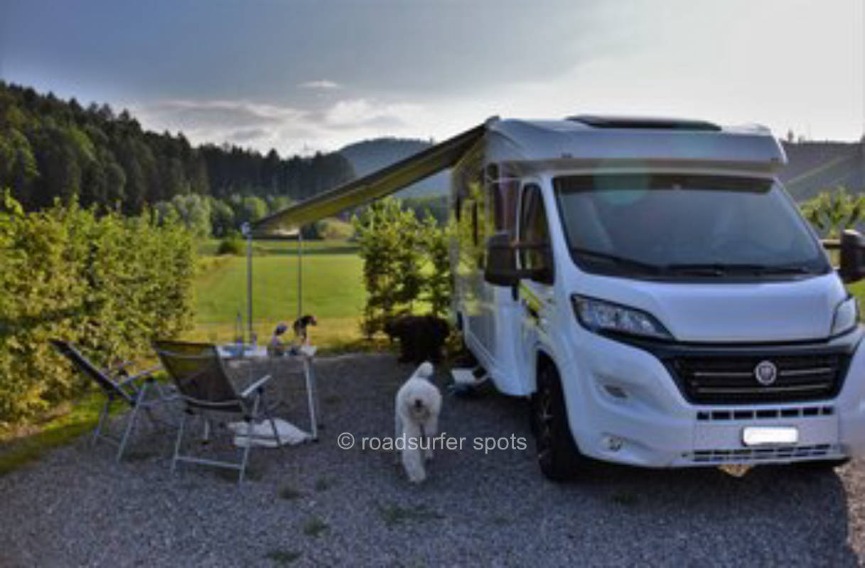 Camping im Streuobstparadies