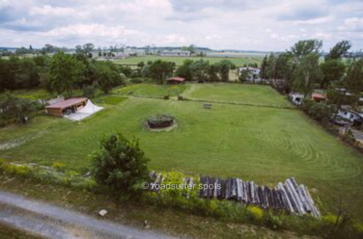 Campingplatz am Hotel auf der Hohe