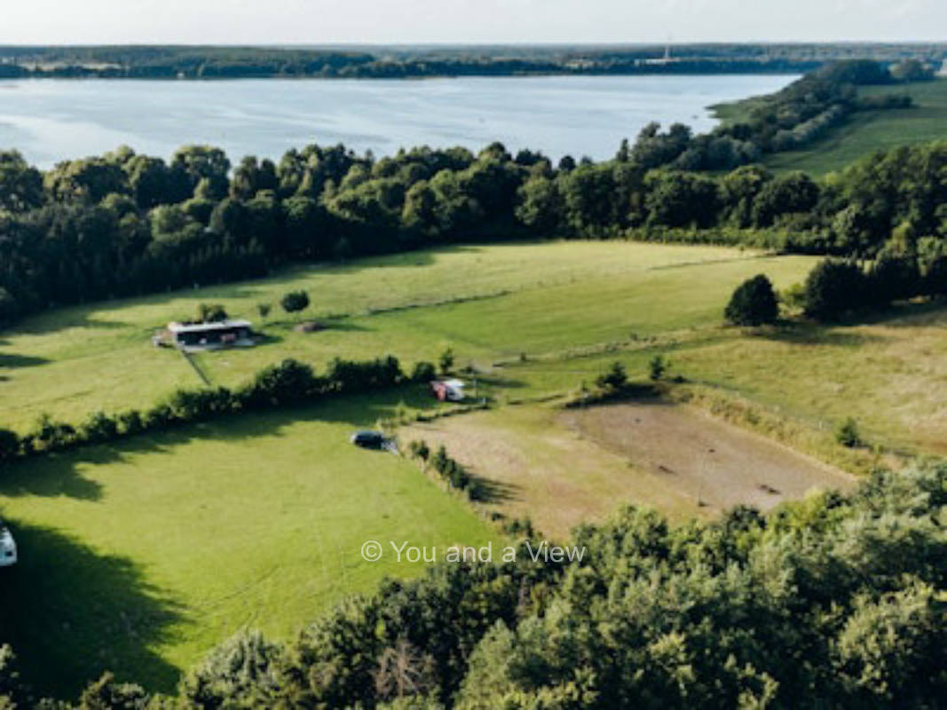 Wiese an der Kanu-Mühle Wesenberg