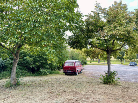 Wohnmobilstellplatz in Oberschwarzach