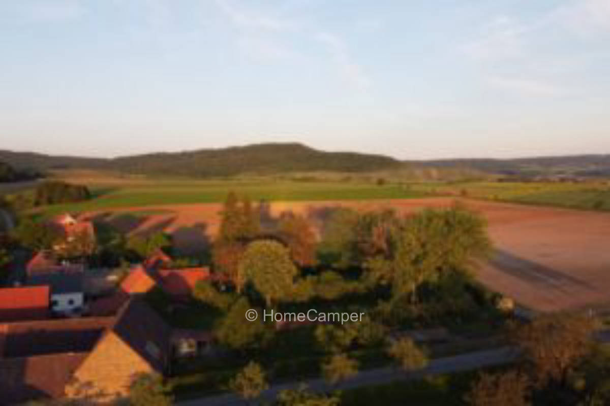 Privater Platz in Oberschwarzach