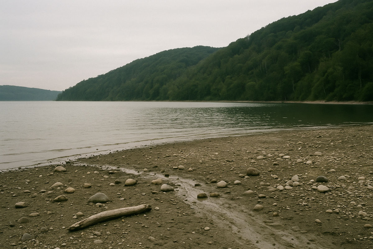 The Edersee – AI-generated illustrative image
