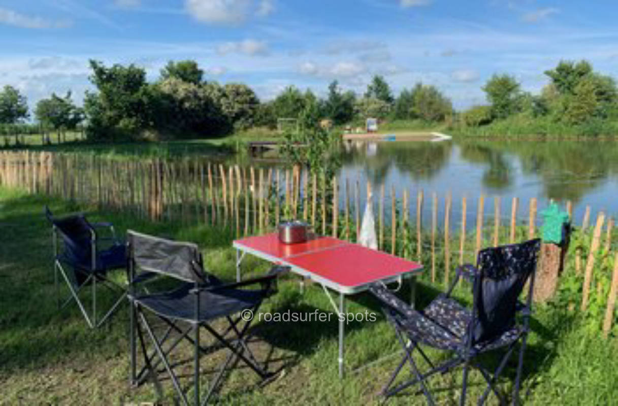Camping mit Seeblick 2 Warfthof Wollatz
