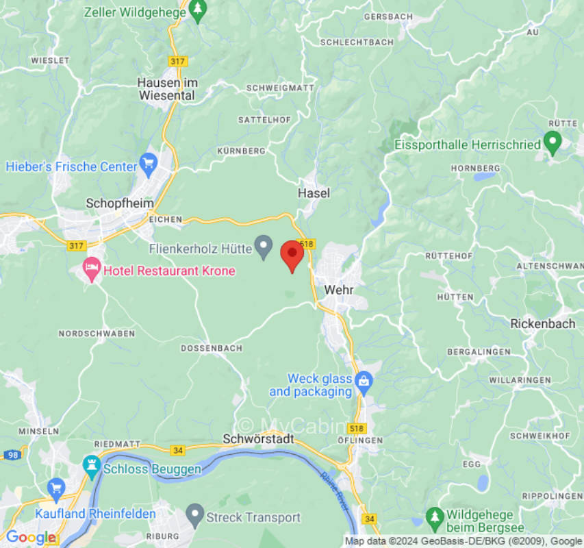 Abgelegene Obstwiese auf dem Dinkelberg