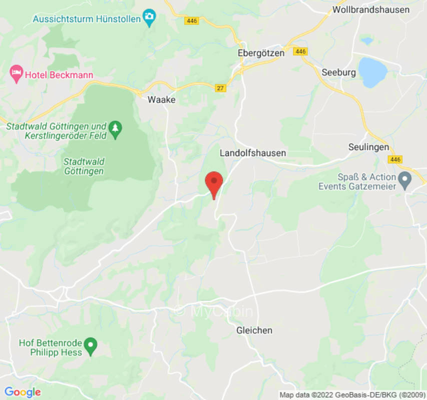 Quiet overnight stay with Harz view